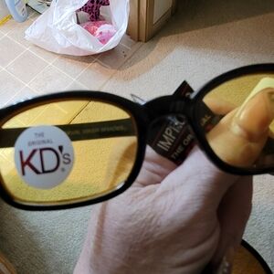 KD Black and Yellow  Sunglasses